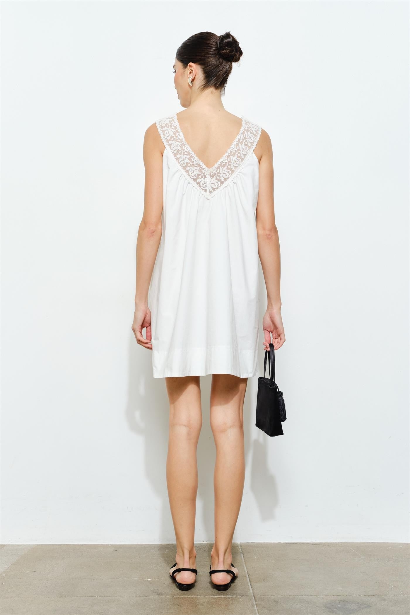 Lucy Lace Trim Dress