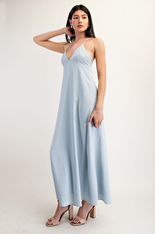 Chambray Maxi Dress