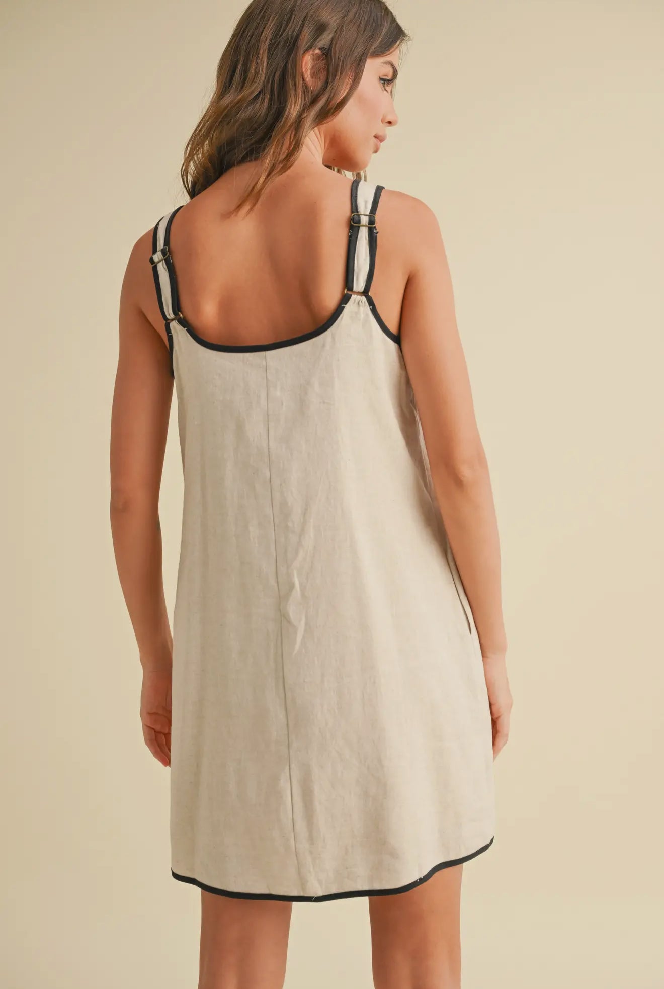 Caroline Linen Dress