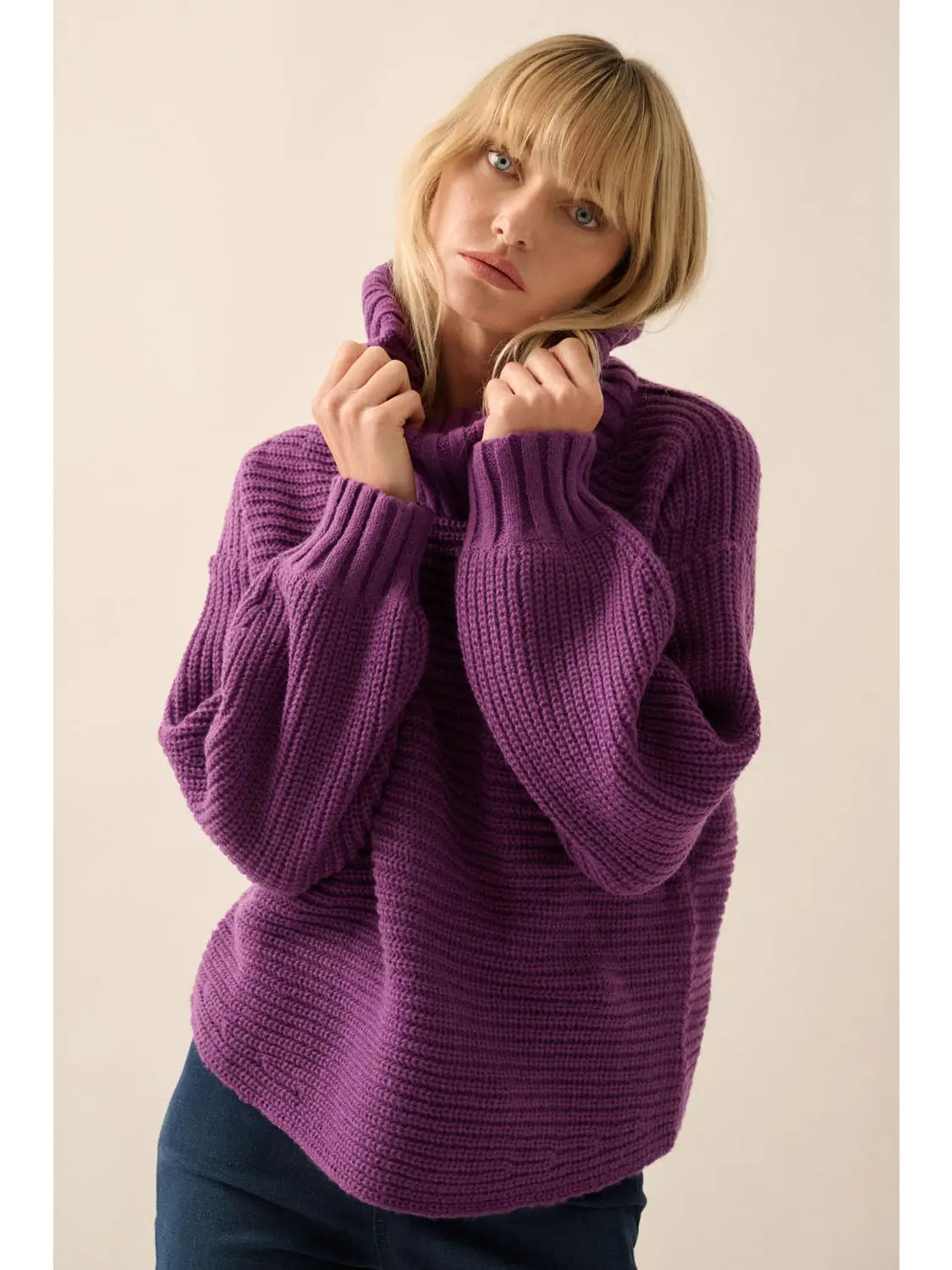 Plum Sweater