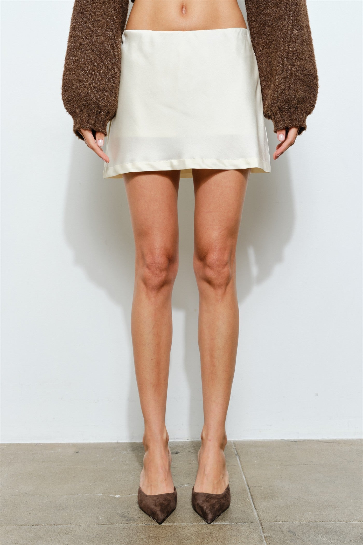 Arcia Satin Skirt