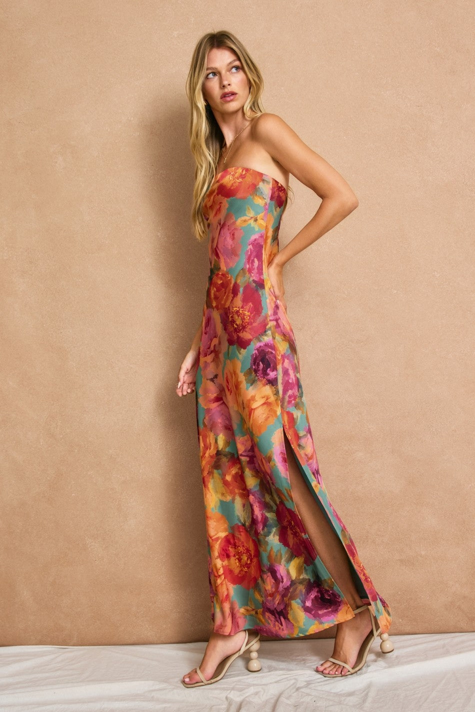 Ami Strapless Maxi Dress