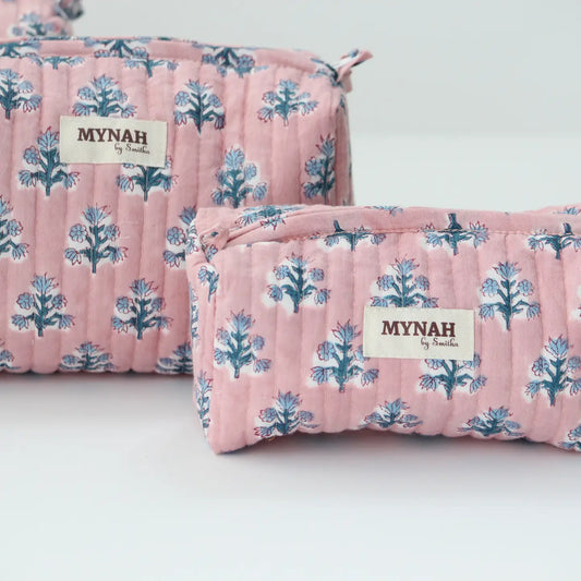 Floral Quilt Pouch