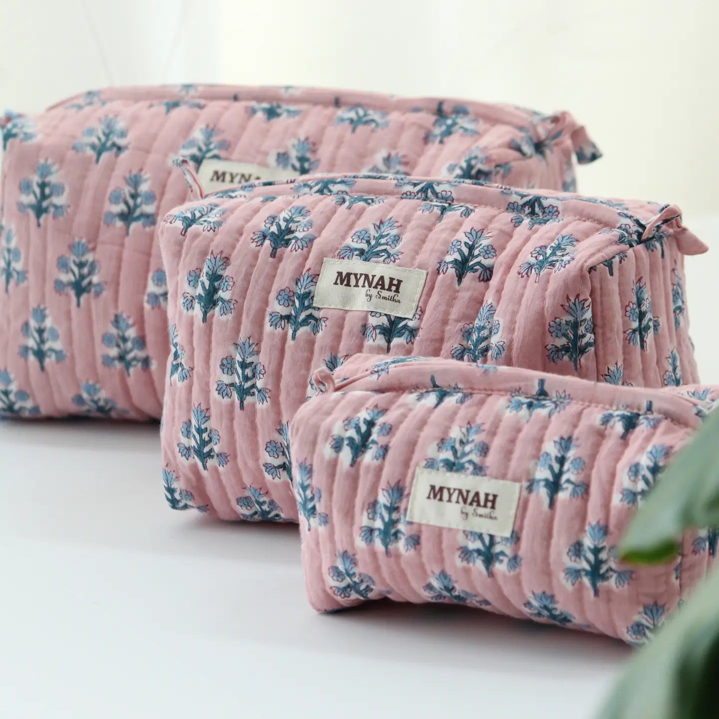 Floral Quilt Pouch