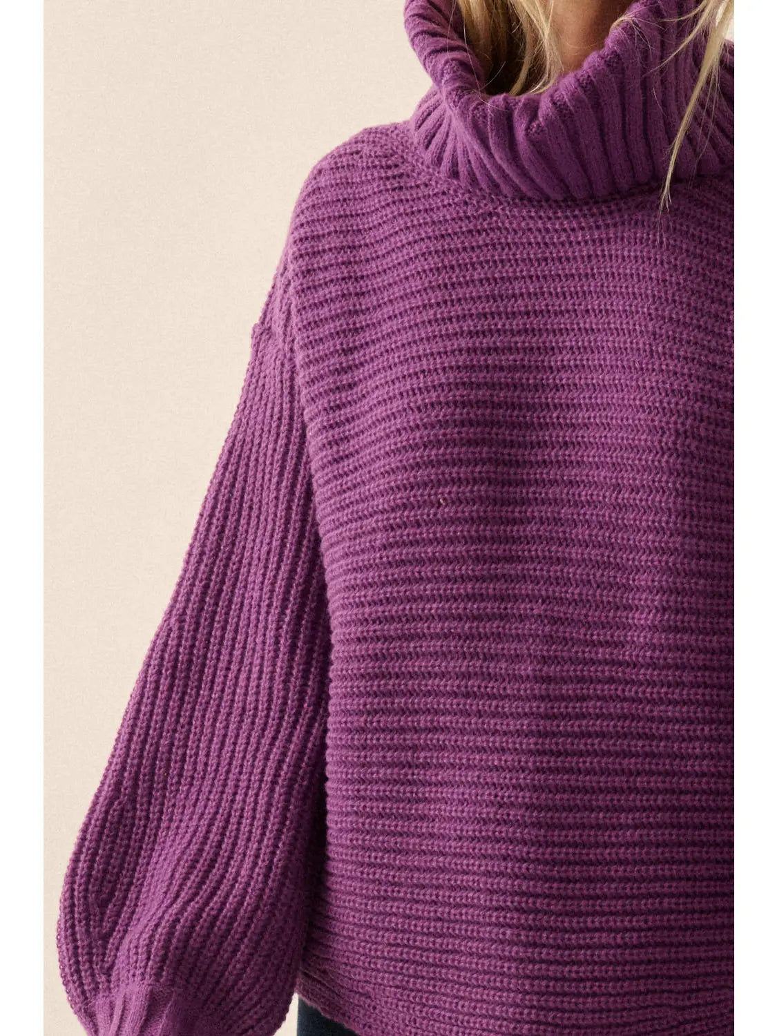 Plum Sweater