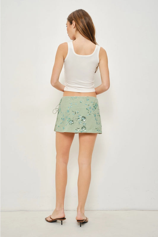 Regina Sequin Skirt