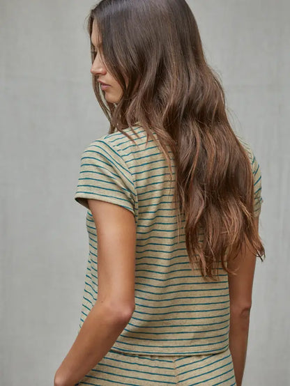 Amira Stripe Tee
