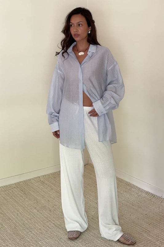 Bleu Button Down