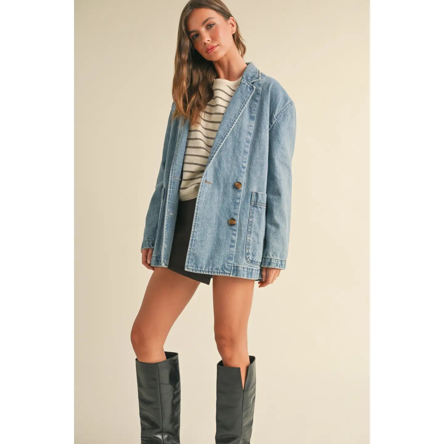 Norma Denim Blazer
