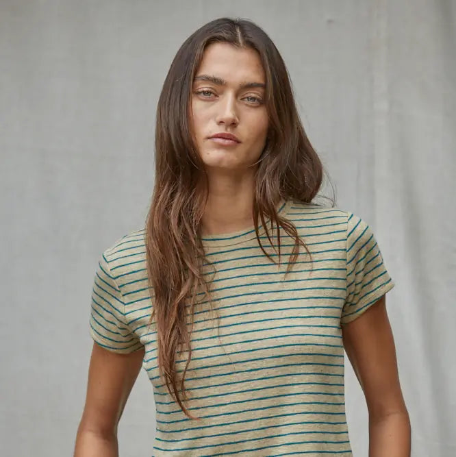 Amira Stripe Tee