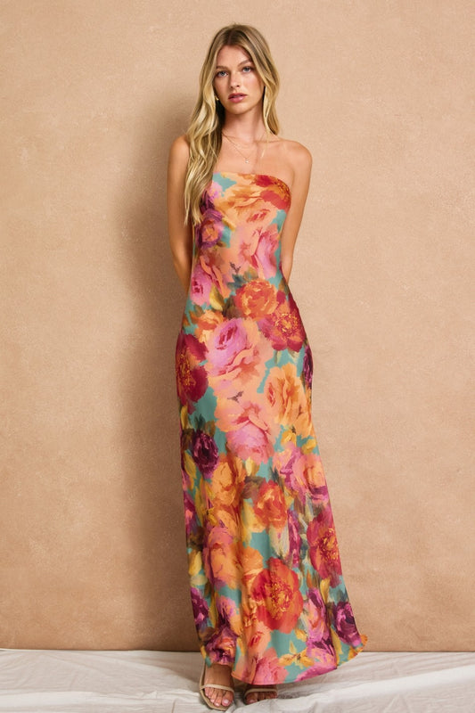 Ami Strapless Maxi Dress