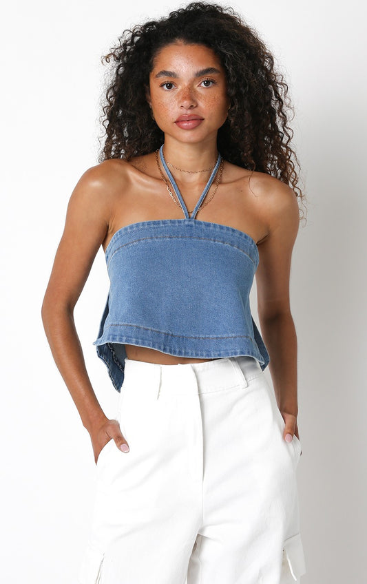 Amory Denim Top