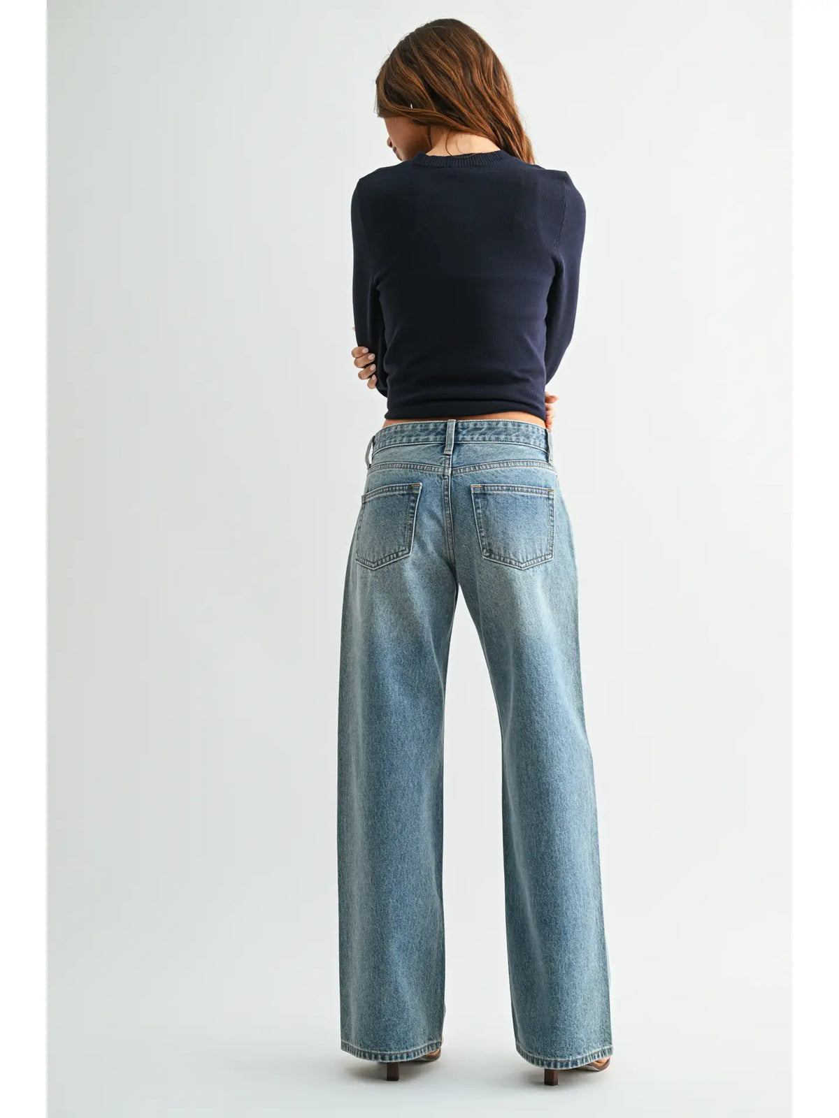 Rigid Wide Leg Jean