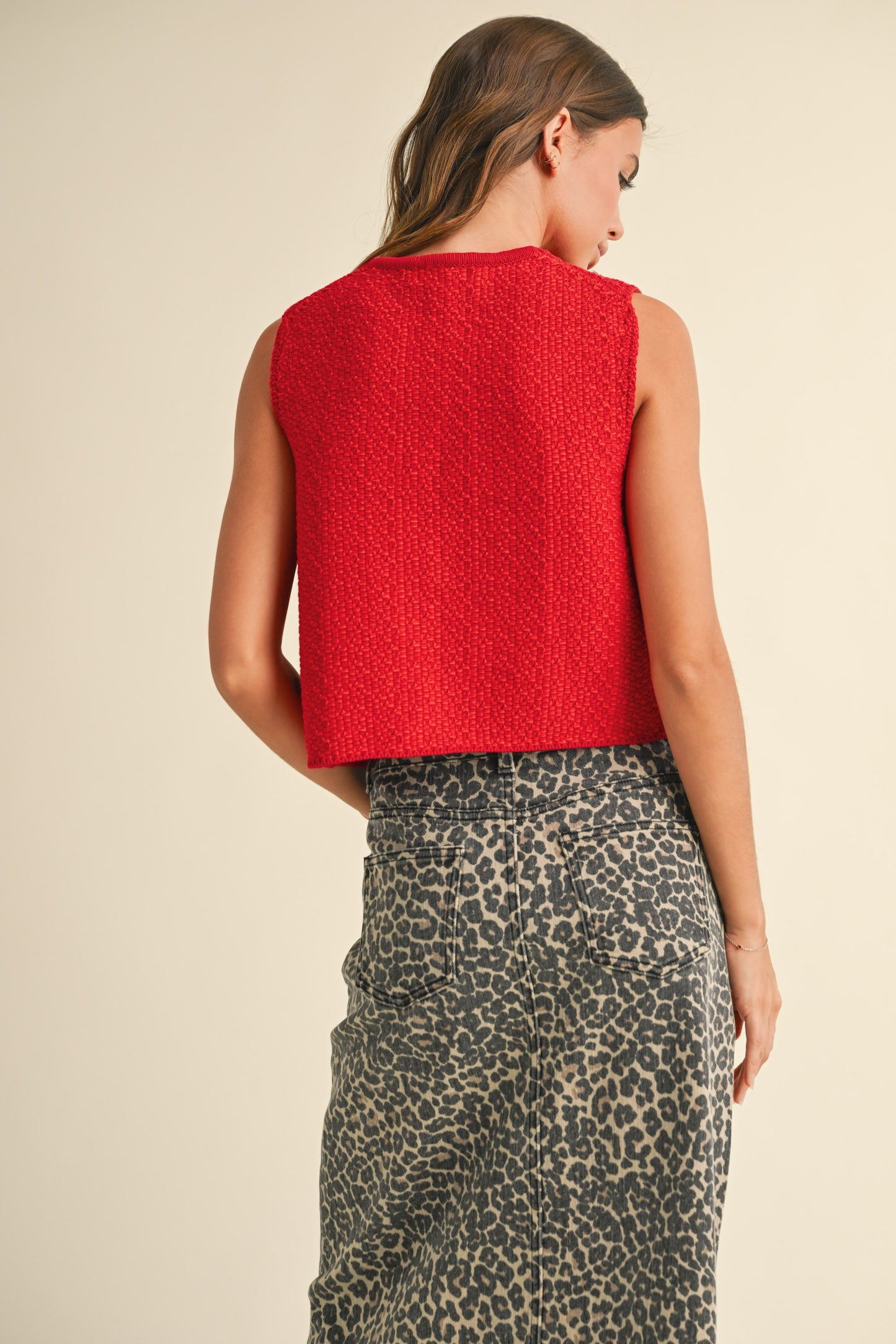 Fox Knit Vest