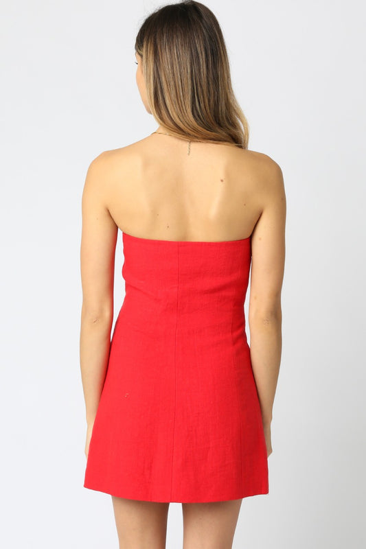 Belle Linen Dress