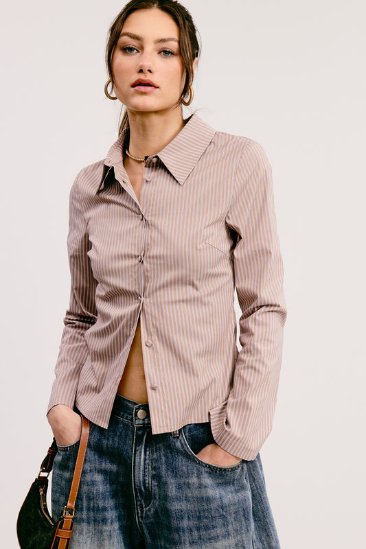 Paula Button Down
