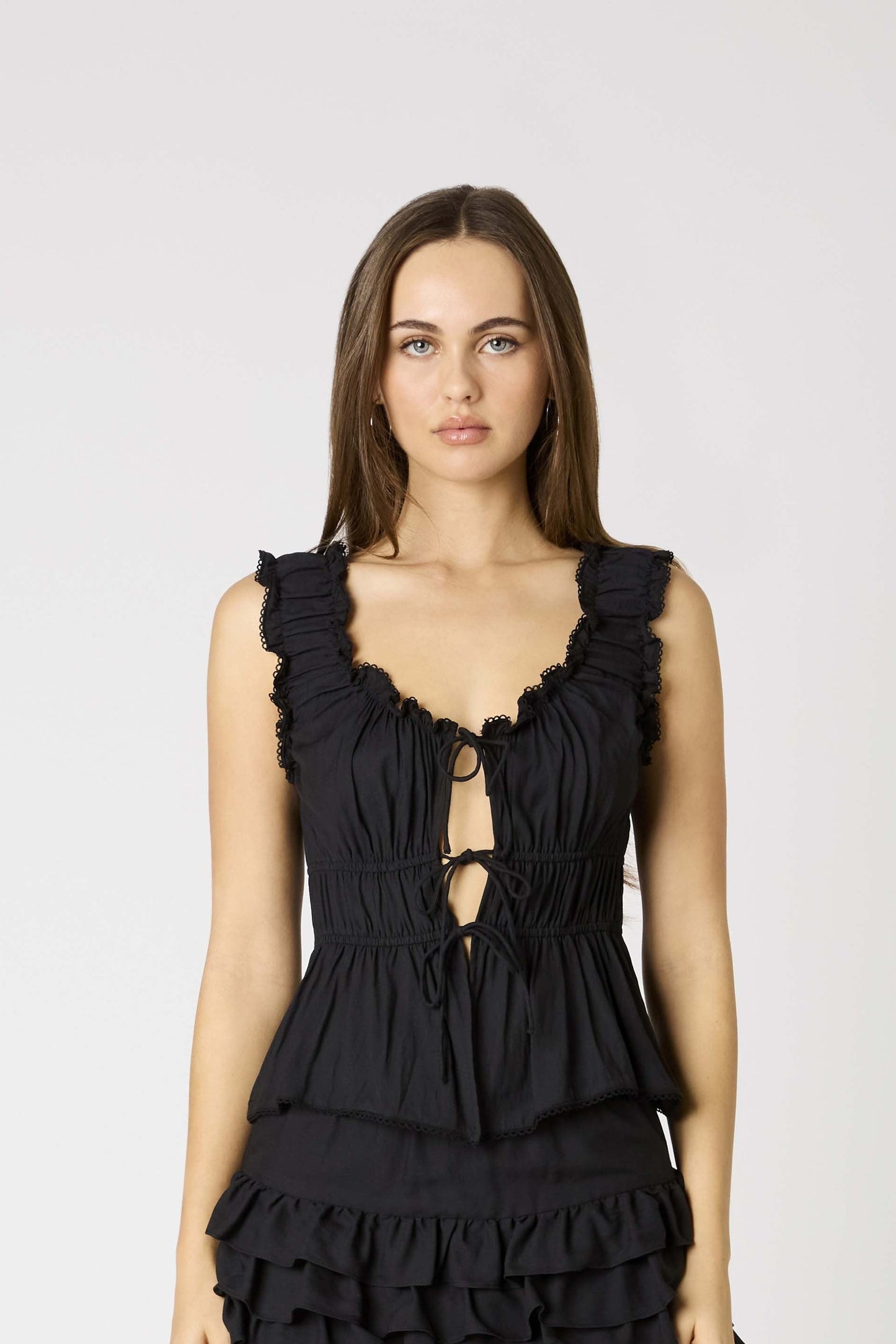 Moxie Tie Top