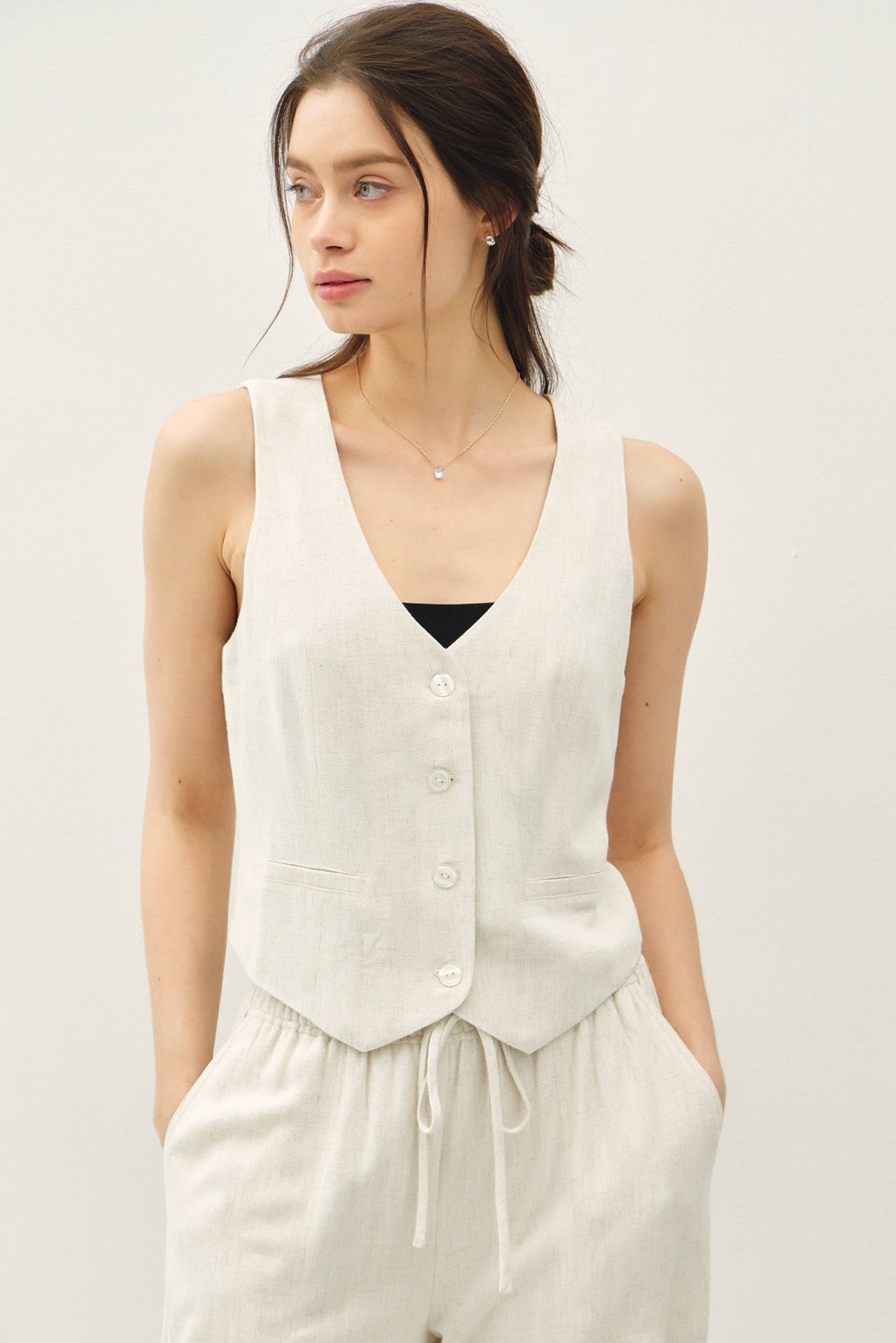 Suri Linen Vest