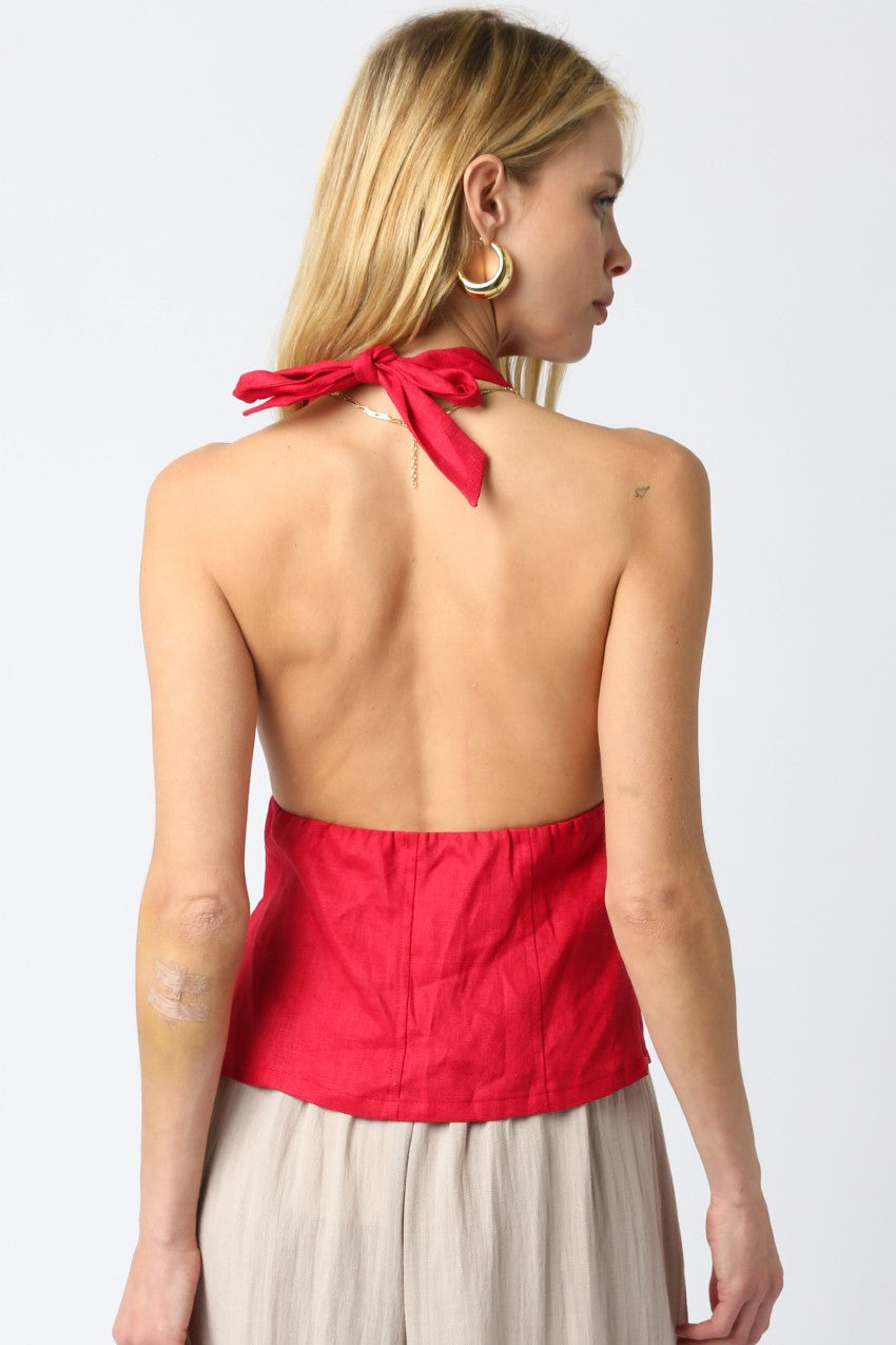 Nyx Linen Top