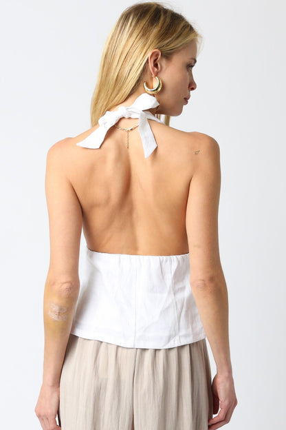 Nyx Linen Top