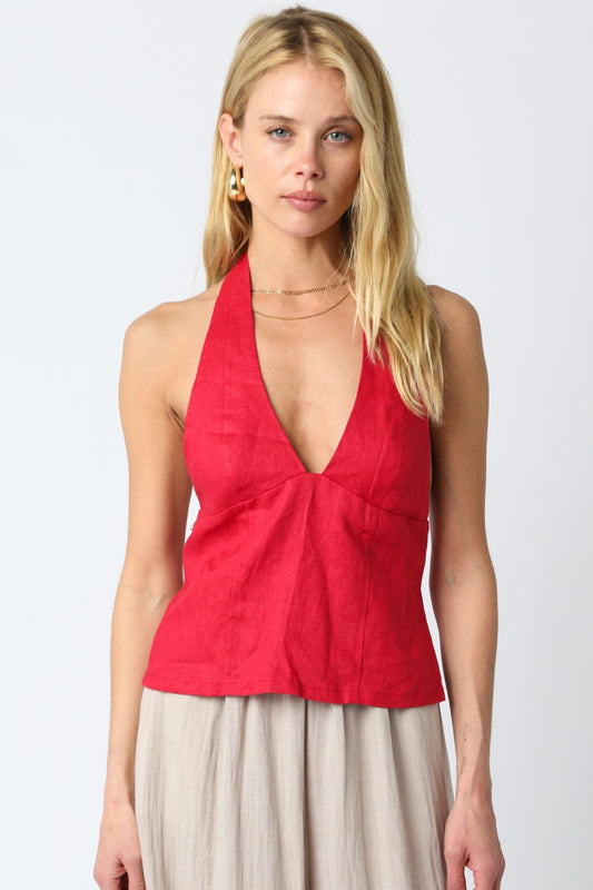 Nyx Linen Top