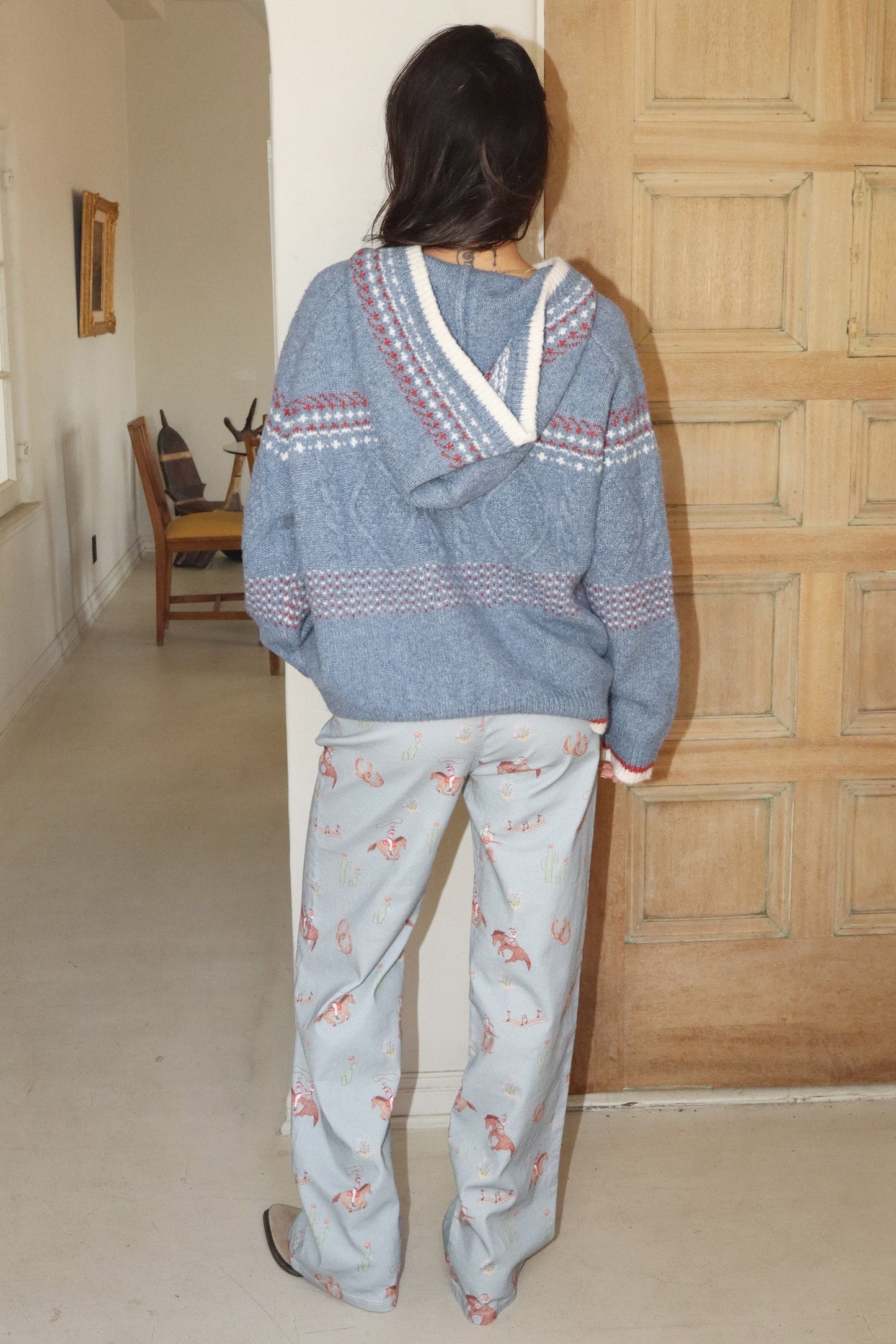 Fair Isle Knit Sweater