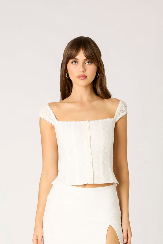Marisol Eyelet Top