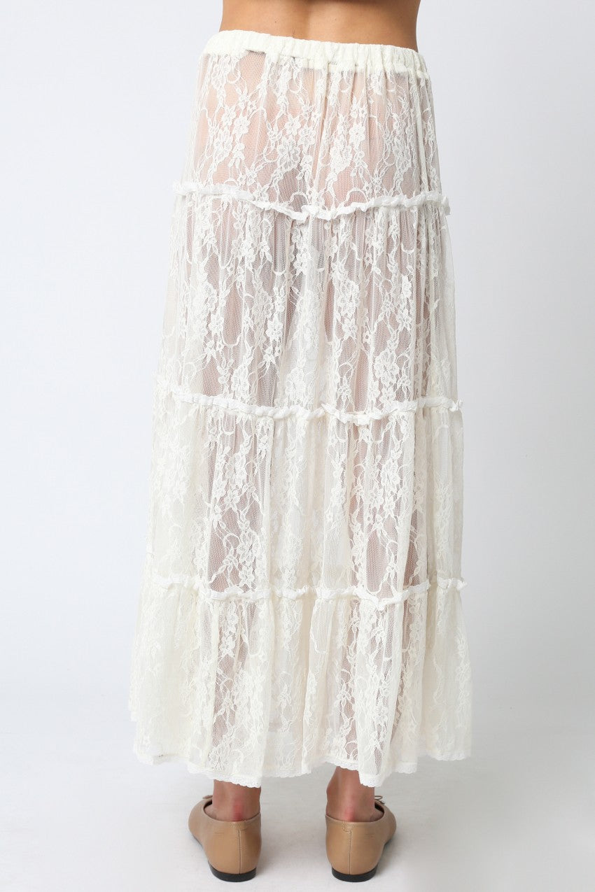 Lace Layering Skirt