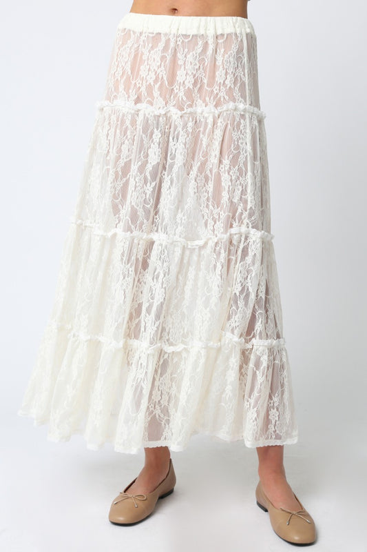 Lace Layering Skirt
