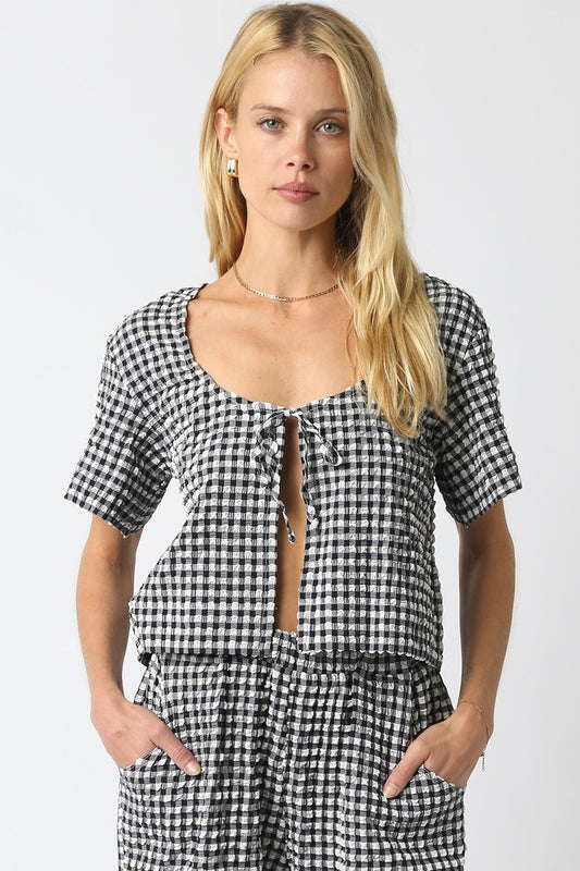 Willow Gingham Top