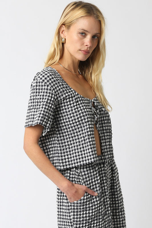 Willow Gingham Top