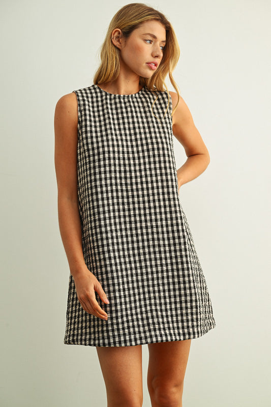 Friday Gingham Mini Dress