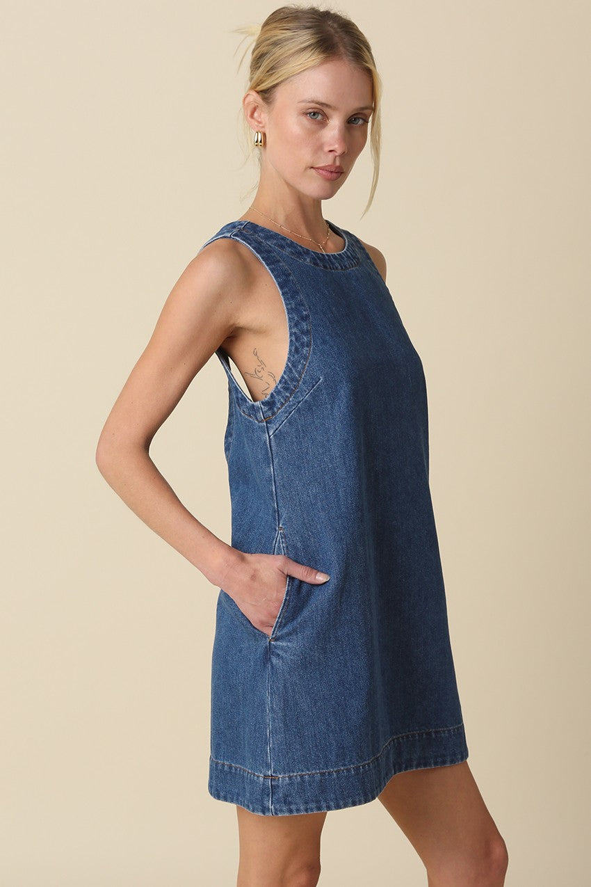 Emerson Denim Mini Dress