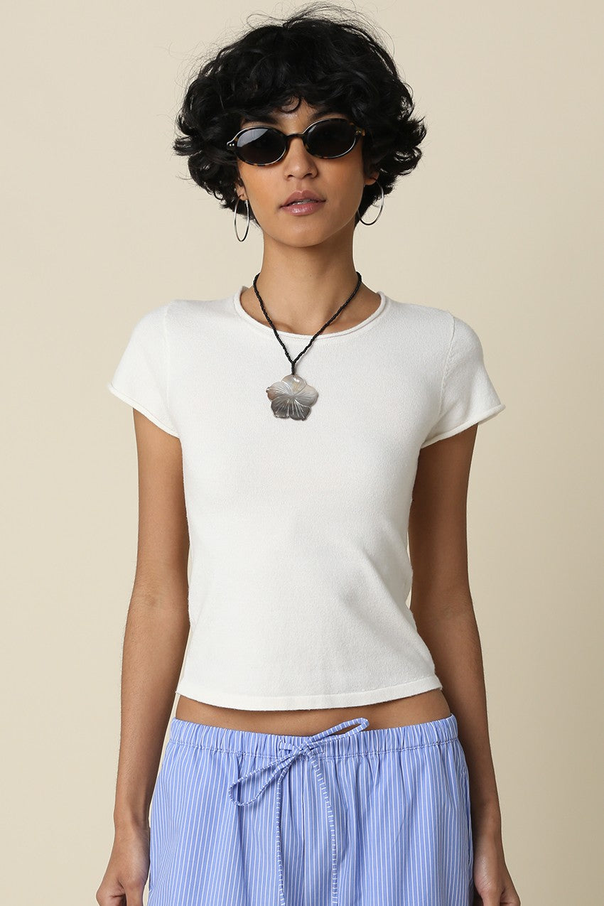 Lila Knit Tee