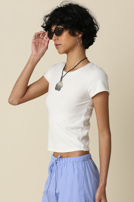 Lila Knit Tee
