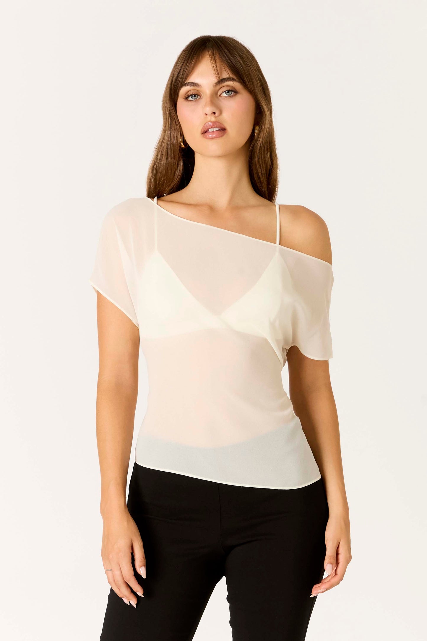 Abba Mesh Top