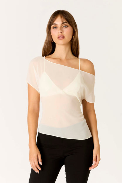 Abba Mesh Top