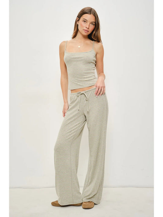 Zoe Stripe Lounge Pant