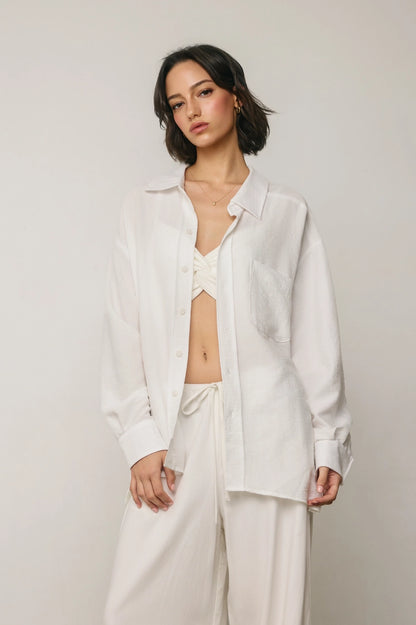 Edin Cotton Button Down