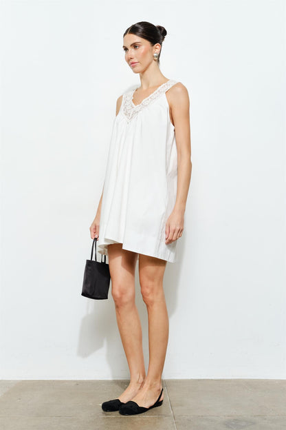 Lucy Lace Trim Dress