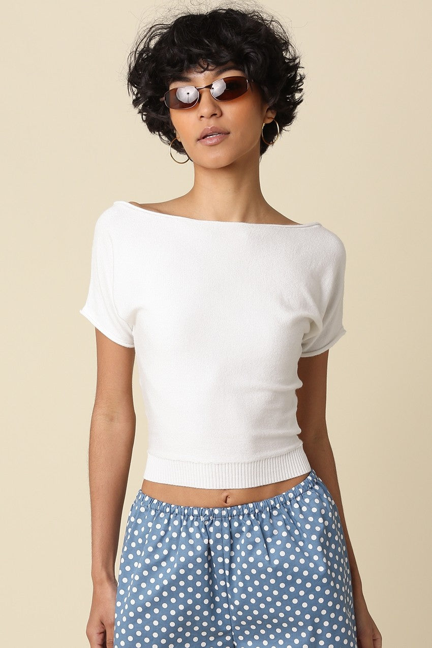 Lara Boat Neck Top