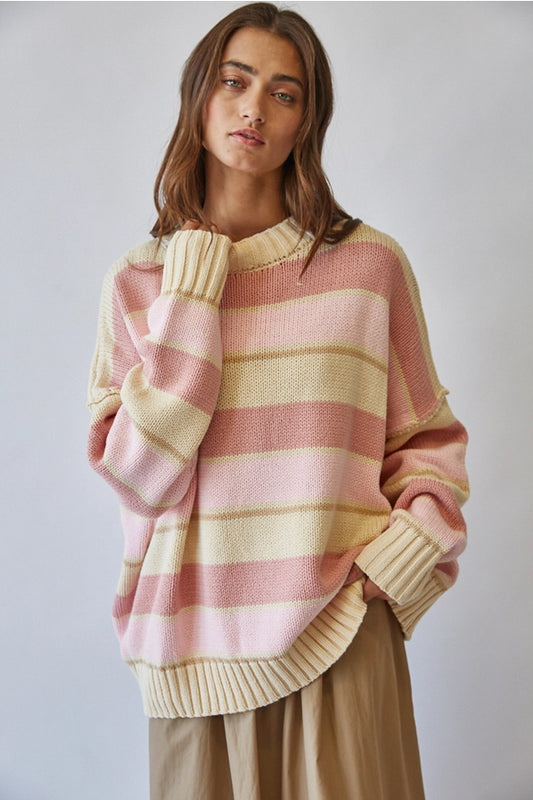 Liyah Stripe Sweater