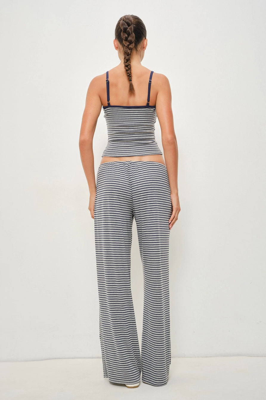 Zoe Stripe Lounge Tank