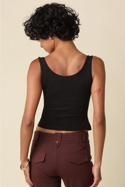 Docie Square Neck Tank