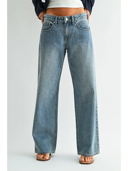 Rigid Wide Leg Jean