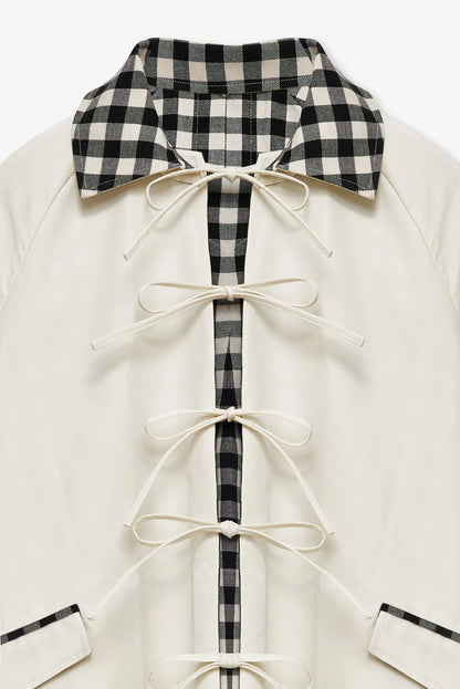 Tiana Reversible Trench Coat