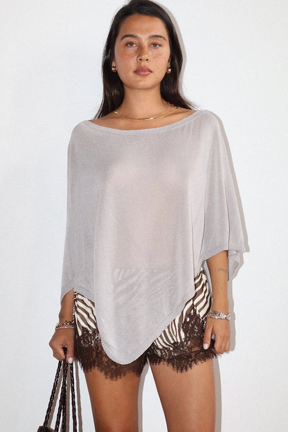 Elodie Poncho Top