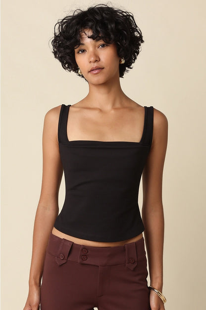 Docie Square Neck Tank