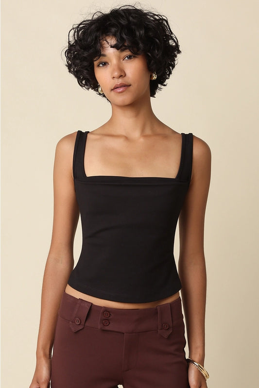 Docie Square Neck Tank