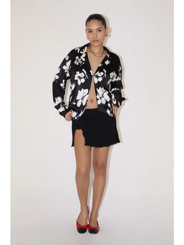Cyrus Satin Shirt